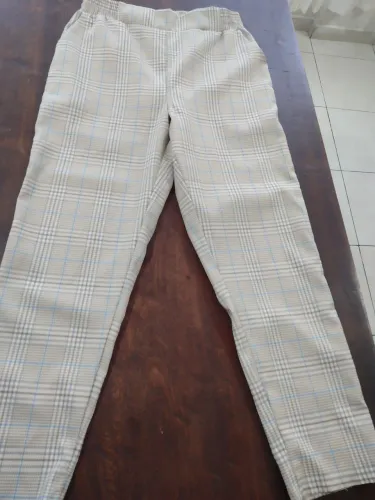 Calça xadrez 