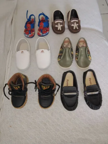 Sapatos de criança masculinos 