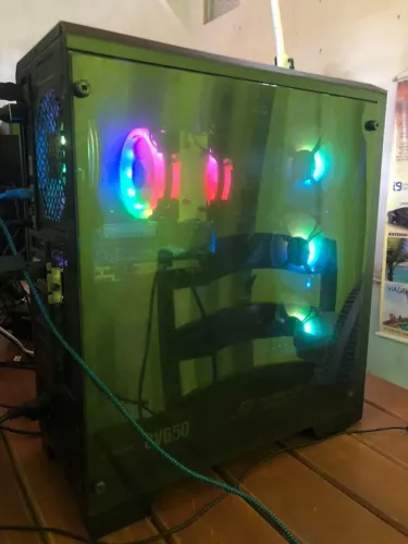 CPU Gamer AMD Ryzen 7 5700X3D + 32GB RAM (SEM MONITOR)