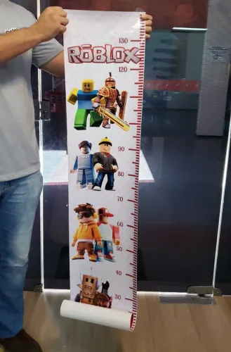 Régua de medição papel adesivo de parede decoração infantil régua de crescimento