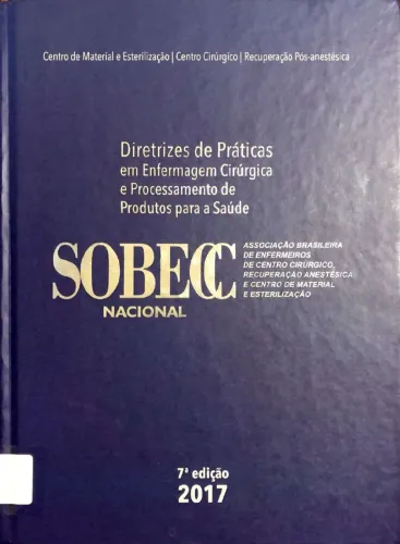 Livro Enfermagem Cirúrgica e Processamento de Produtos para a Saúde da SOBECC