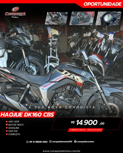 Dk160 CBS 2025 - Apenas 9.821Km