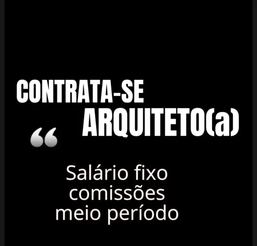 Contrata-se Arquiteto(a)