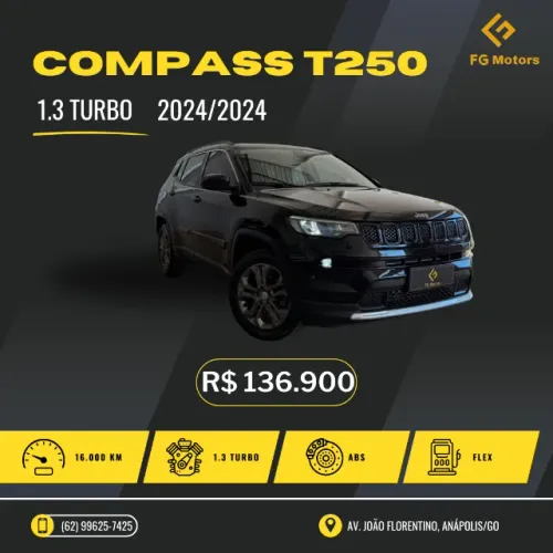 Jeep Compass Long. T270 1.3 TB 4X2 Flex AUT 2024