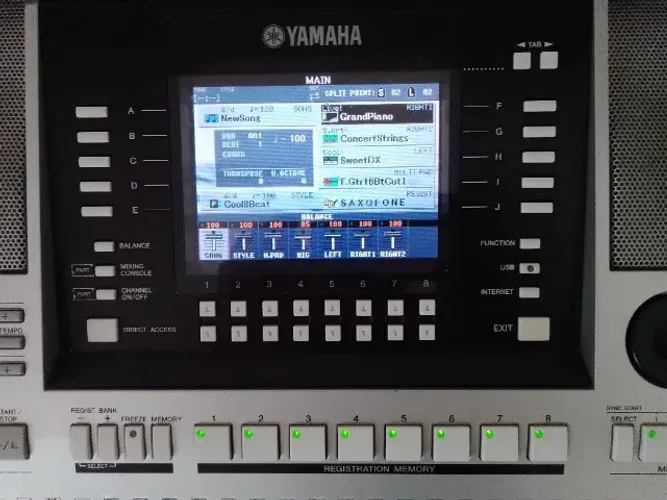 Teclado YAMAHA PSR S-91O 