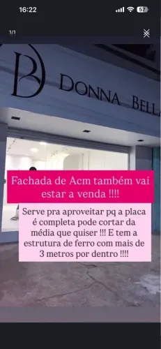 Fachada de ACM