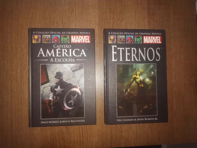 Salvat Eternos Neil Gaiman e Capitão América A Escolha 