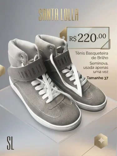 Tênis basqueteira Santa Lolla