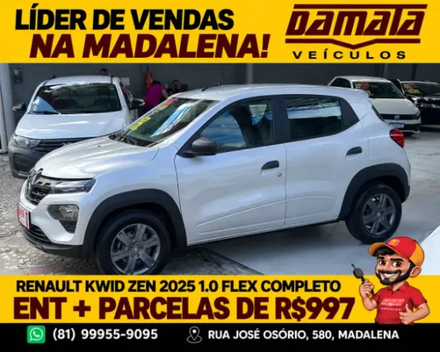 Renault Kwid Zen 1.0 Flex 12V 5P Mec. 2025