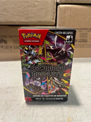 Combo de Booster - Escuridão Absoluta - Pokémon TCG