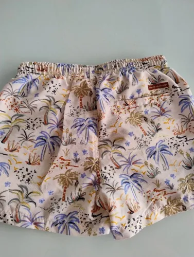 Bermuda infantil masculina Tam 11/12 anos Zara