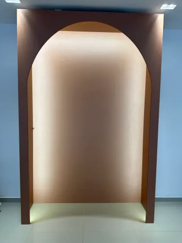Arco em mdf com led