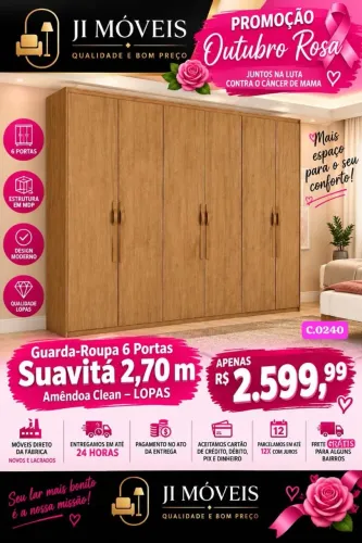 GUARDA ROUPA EM MEGA PROMOÇÃO