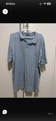Camisa polo reserva azul claro 