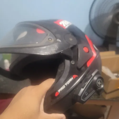 Capacete moto tm60 + brindes