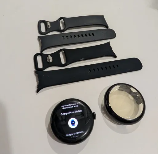 Google pixel watch 2 (Carregador + pulseiras + case)