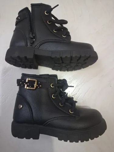 Bota Coturno Infantil Feminina Grugui - Tamanho 25 (Bom Estado)
