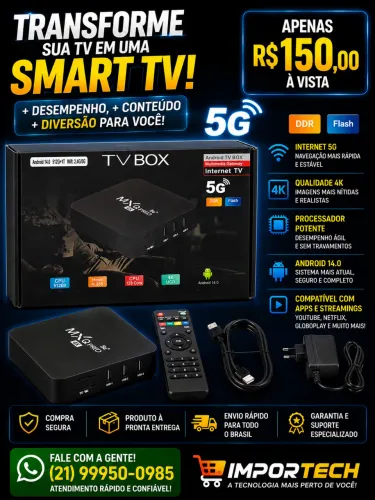 Transforme sua tv em uma Smart