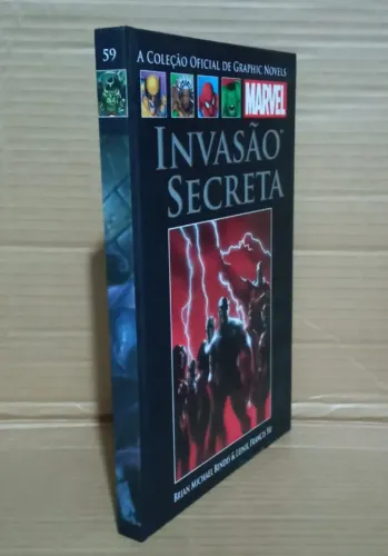 Hq Graphic Novels Invasão Secreta Volume 59 Capa Dura