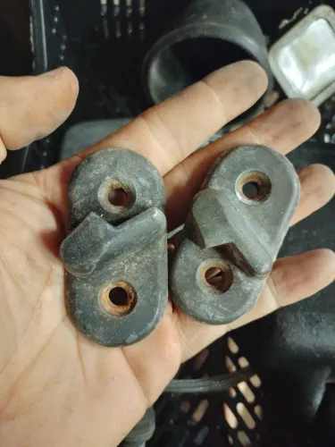 Batentes do bando traseiro fusca Brasília variant tl