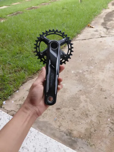 Pe de vela shimano deore Fcm6100 