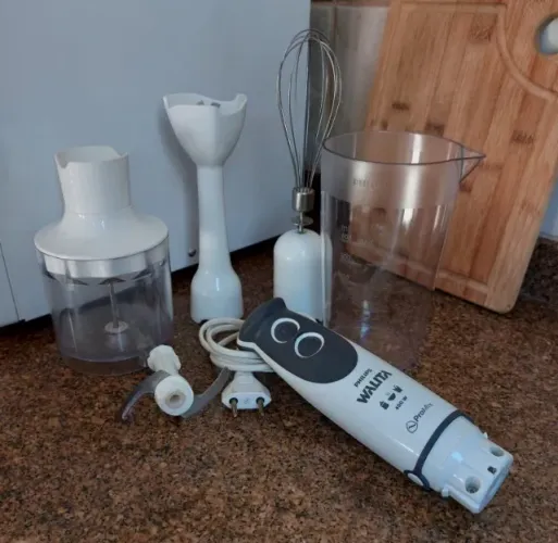 Mixer + Processador + fuê Philips Walita 127V/400W (usado poucas vezes, bem conservado)