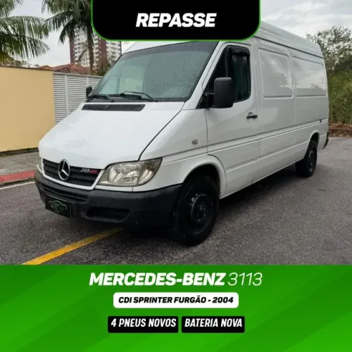 Mercedes-Benz Sprinter 313 Furgão Longo T. Alto Diesel 2004
