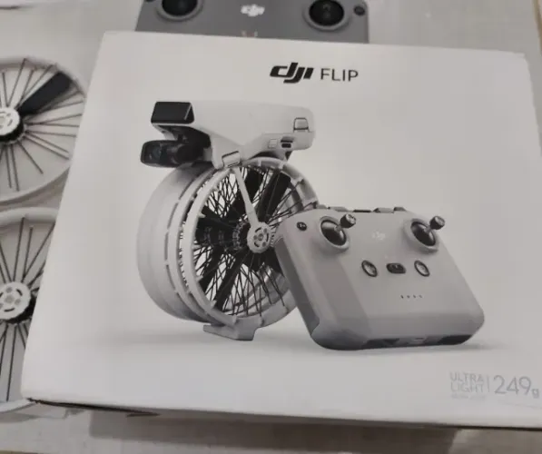 dji drone flip standard super novo 2 voos com 4K, 60 FPS, Sensor CMOS, Até 50 minu c caixa