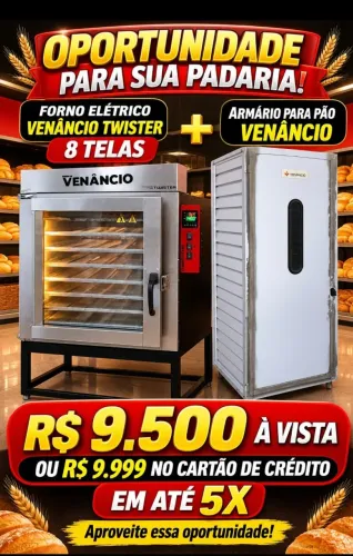 Forni elétrico Venâncio 8 tela 