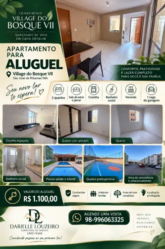 APARTAMENTO PARA LOCAÇÃO