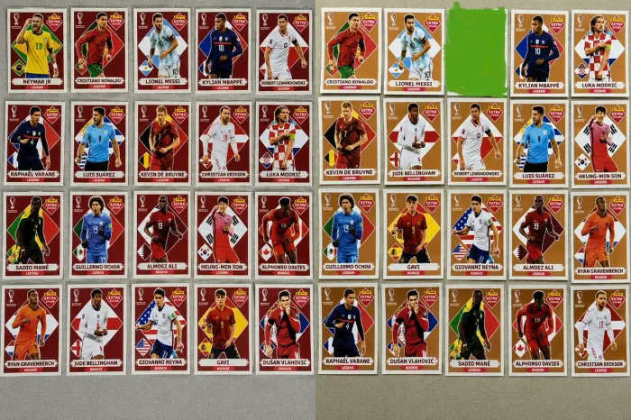 Figurinhas Legends 2022