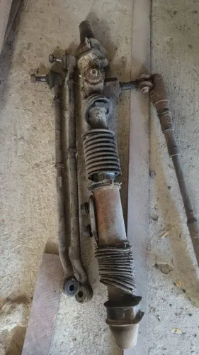 Setor de direção do Monza adaptado pra kombi