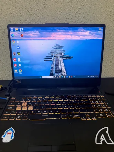 Notebook Gamer ASUS TUF Ryzen 5 4600H GTX 1650 Ti 16GB RAM Tela 144Hz 512gb SSD NVMe