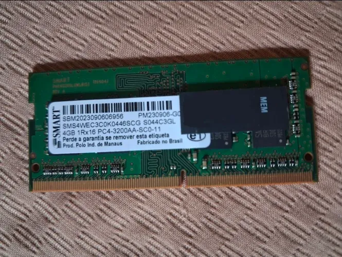 MEMORIA RAM 4GB 3200mhz NOTEBOOK