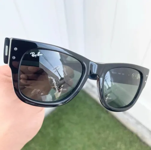 Ray ban mega wayfarer preto clássico