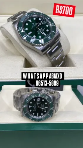 Relógio ROLEX HULK AUTOMÁTICO  - ENTREGAMOS 