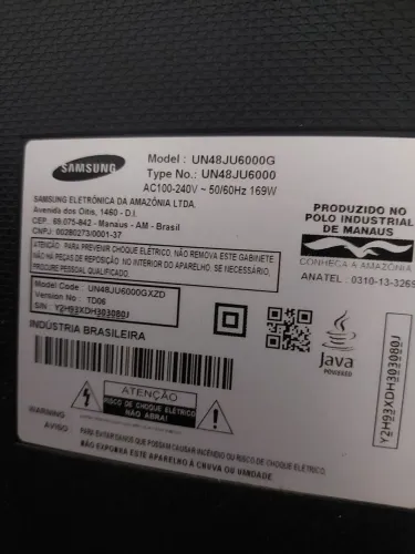 Tv samsung 48 polegadas 48UNJu6000