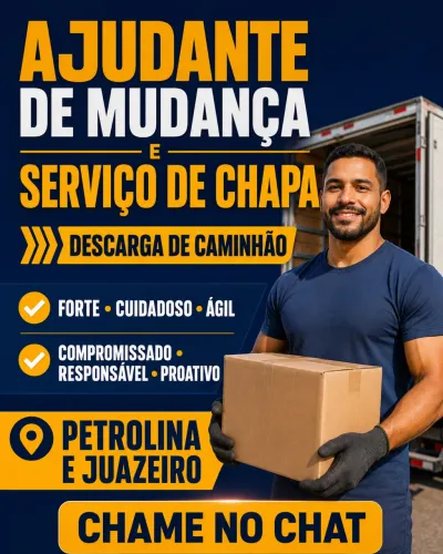 Ajudante de Mudança/Chapa