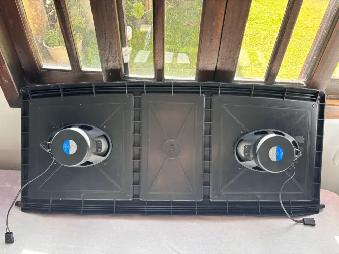 Kit Tampão Fiat Uno + 2 Alto-Falantes Leson 70W RMS