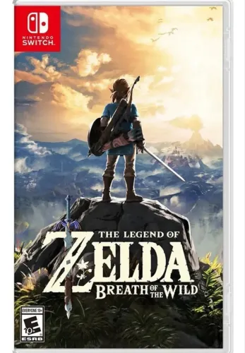 Zelda Breath of the Wild lacrado mídia física Nintendo Switch