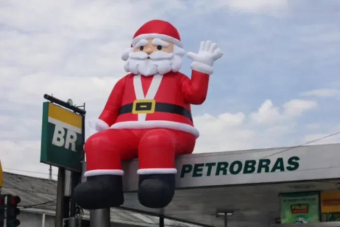 Papai Noel Gigante Inflável PROFISSIONAL 5mts