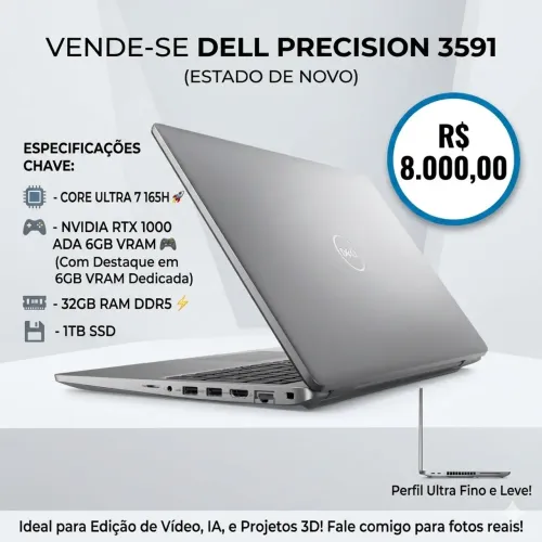 Notebook Workstation Dell