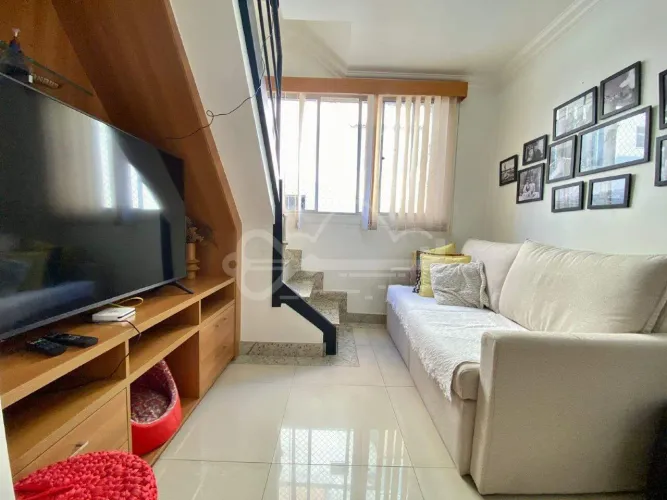 Cobertura à venda, 2 quartos, 1 suíte, 2 vagas, Castelo - Belo Horizonte/MG