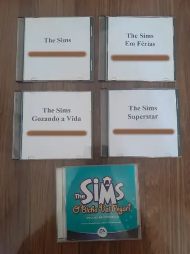 Jogo de Computador - CDs - The Sims 1 - Anos 2000