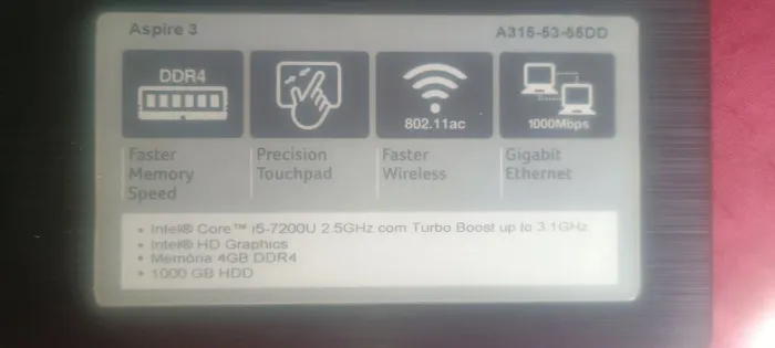 Notebook acer