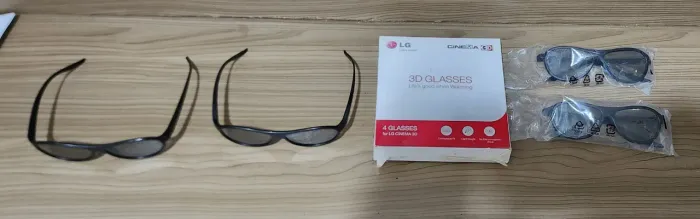 Kit 4 óculos 3D Originais LG