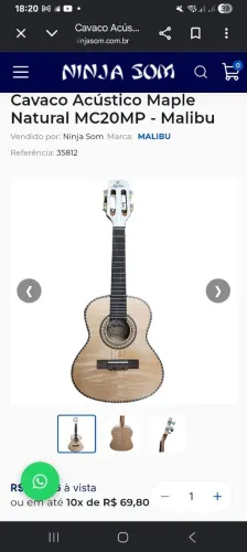 Cavaco Malibu MP20ME