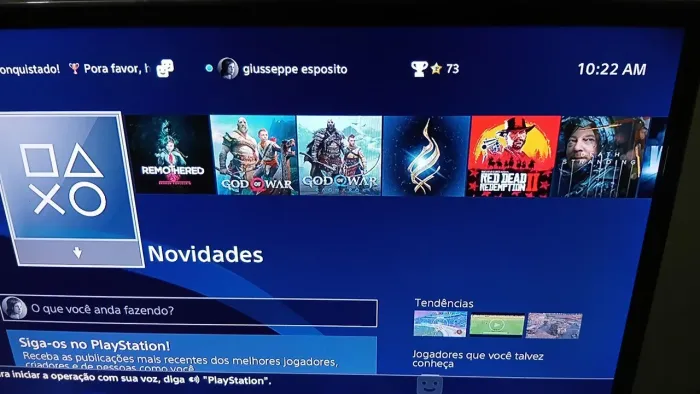 PS4 LOTADO DE JOGOS (FRETE GRÁTIS)