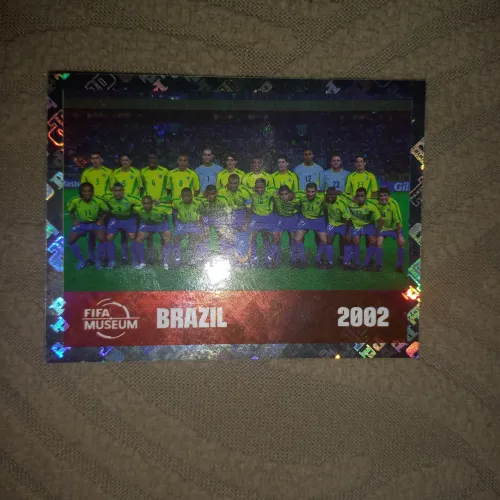 Figurinha Álbum Copa do Mundo 2026 - Brasil 2002 