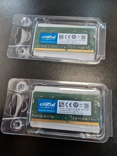 Memória RAM DDR4 16GB 2x8 3200MHz para Notebook